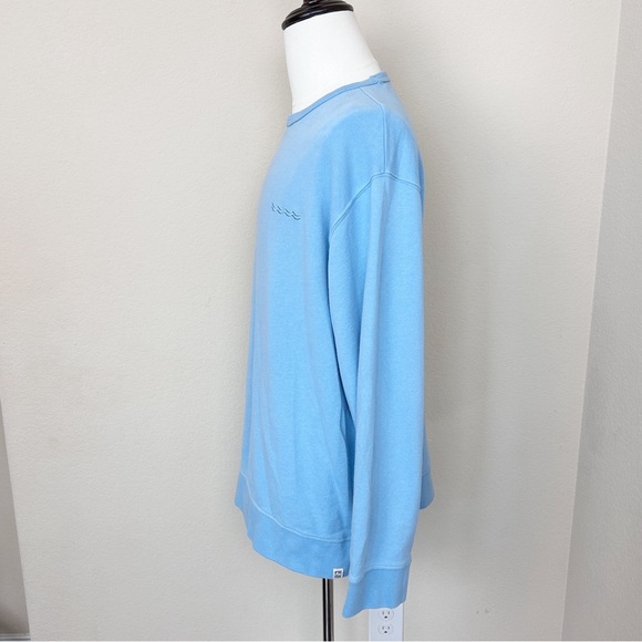 Fair Harbor Men’s Saltaire Crewneck sweatshirt | baby blue | XL - Picture 6 of 10